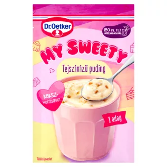   Dr. Oetker MY SWEETY instant pudingpor 37g tejszínízű kekszmorzsával