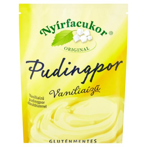 Nyírfacukor Original gluténmentes vaníliaízű pudingpor édesítőszerrel 80 g