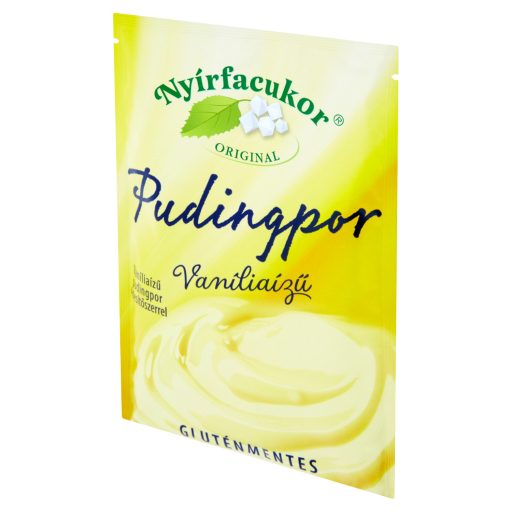 Nyírfacukor Original gluténmentes vaníliaízű pudingpor édesítőszerrel 80 g