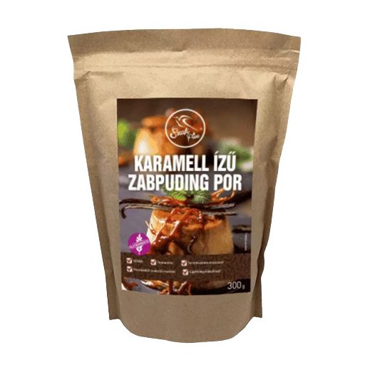 Szafi Free zabpuding por 300g karamell ízű gm, vegán