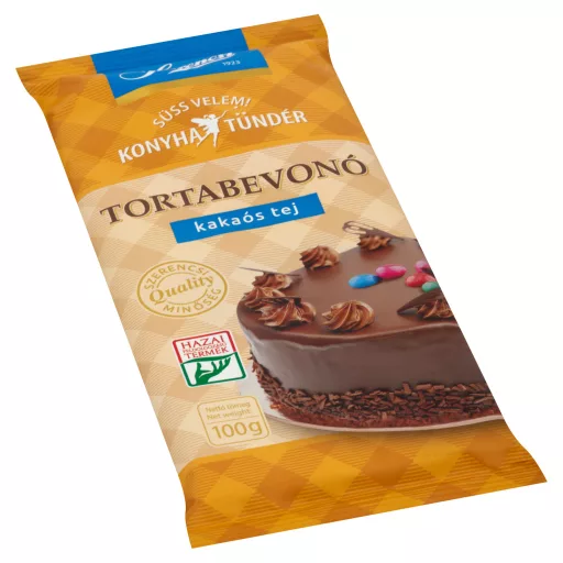 Szerencsi tortabevonó 100g tej KHT
