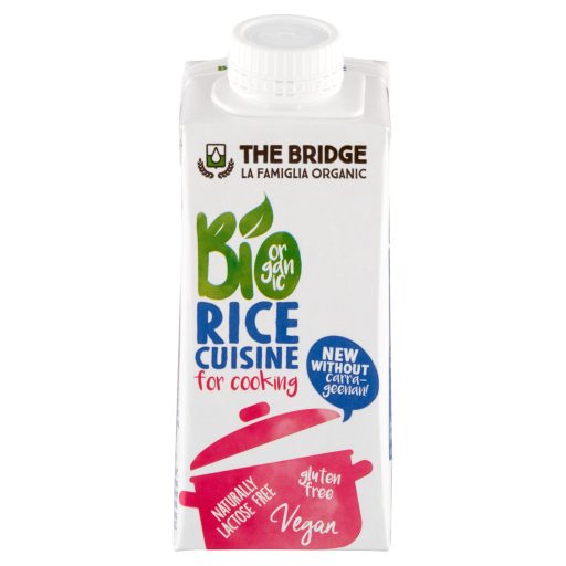 The Bridge UHT gluténmentes bio rizskrém főzéshez 200 ml
