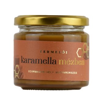 Természet ízei termelői méz 230g karamellás
