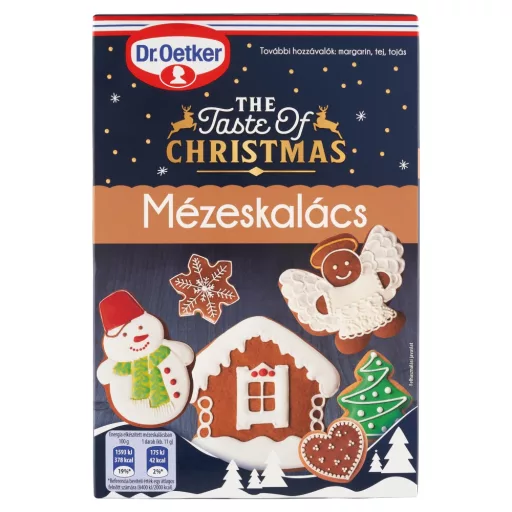 Dr. Oetker süteménypor 450g The Taste of Christmas mézeskalács