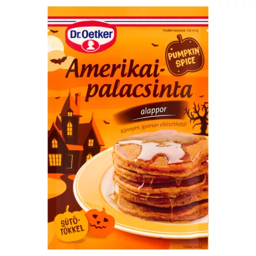 Dr. Oetker sütőtökös, fűszeres amerikai-palacsinta alappor 185 g