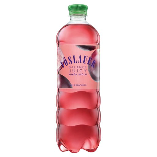 Vöslauer Balance Juicy szőlőízű természetes ásványvíz alapú szénsavas üdítőital 0,75 l