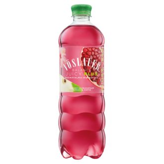   Vöslauer Balance Juicy Plus gránátalma-hibiszkusz ízű szénsavas üdítőital hozzáadott vassal 0,75 l