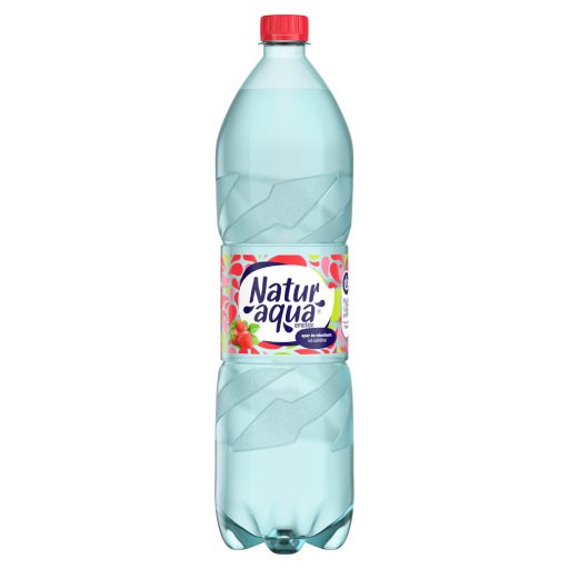 NaturAqua Emotion eper és rebarbara ízű szénsavas üdítőital 1,5 l