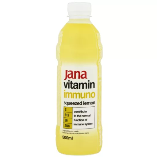 Jana Vitamin szénsavmentes üdítőital 0,5l Immuno citrom 