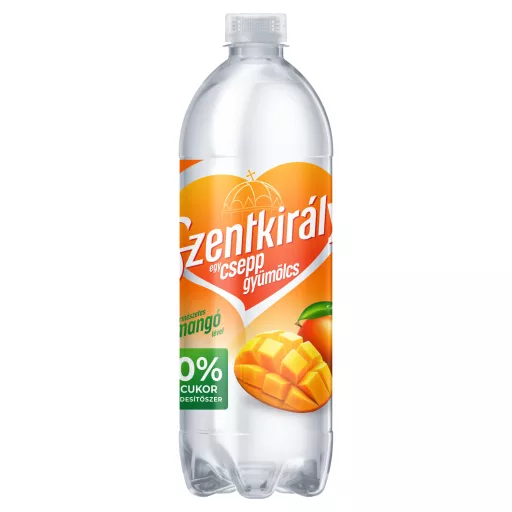 Szentkirályi Egy csepp gyümölcs mangó ízű szén-dioxiddal enyhén dúsított ital 700 ml