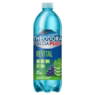   Theodora Calcia Plus Revital szőlő-aloe vera ízű szén-dioxiddal enyhén dúsított üdítőital 700 ml