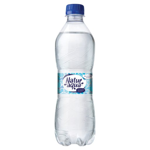 NaturAqua szén-dioxiddal dúsított természetes ásványvíz 500 ml