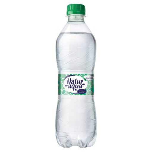 NaturAqua szén-dioxiddal enyhén dúsított természetes ásványvíz 500 ml