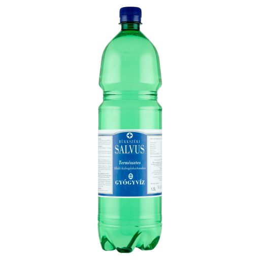 Salvus természetes alkáli-hidrogénkarbonátos gyógyvíz 1,5 l