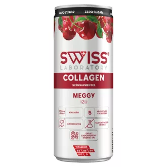   Swiss Laboratory Collagen meggyízű, szénsavmentes és alkoholmentes ital 250 ml