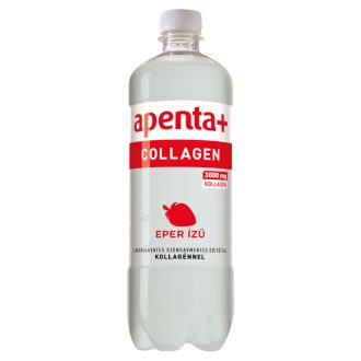   Apenta+ Collagen eper ízű energiamentes szénsavmentes üdítőital kollagénnel 750 ml