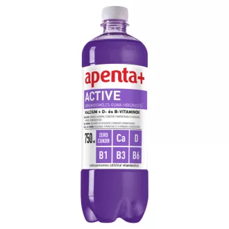   Apenta+ Active sárkánygyümölcs-guava-hibiszkusz ízű energiamentes szénsavmentes üdítőital 750 ml