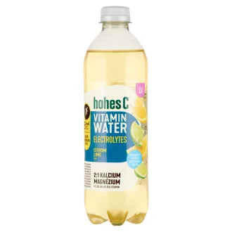   Hohes C vitamin víz 0,5l Citrom-Lime Electrolytes + 50Ft visszaváltási díj