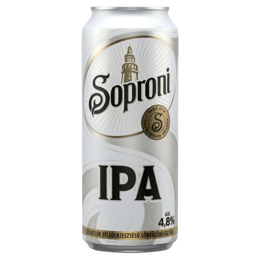 Soproni IPA szűretlen felsőerjesztésű sörkülönlegesség 4,8% 500 ml