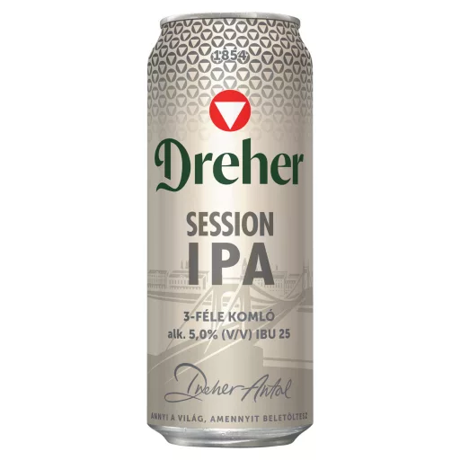 Dreher Session IPA sör 0,5L felsőerjesztésű 5% dobozos 