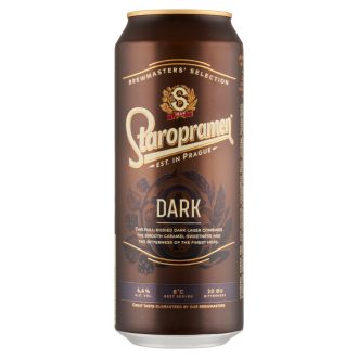 Staropramen Dark minőségi barna sör 4,4% 0,5 l