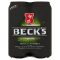Beck's sör 4x0,5l dobozos MP + 200Ft visszaváltási díj