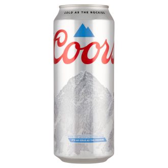Coors világos sör 4,3% 500 ml
