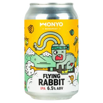   MONYO Flying Rabbit India Pale Ale típusú szűretlen felsőerjesztésű sör 6,5% 330 ml