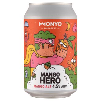   MONYO Mango Hero Ale felsőerjesztésű szűretlen sör mangóval 4,5% 330 ml