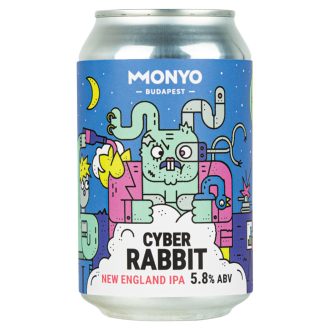   Monyo sör 0,33l Cyber Rabbit NEIPA 5,8% dobozos + 50Ft visszaváltási díj