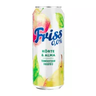   Borsodi Friss 0,0% körte-alma ízű ital és alkoholmentes világos sör keveréke 0,5 l