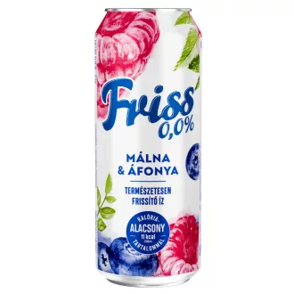 Borsodi Friss malátaital 0,5L Zero málna-áfonya dobozos 