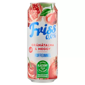   Borsodi Friss alkoholmentes sör 0,5L Zero gránátalma-meggy dobozos + 50Ft visszaváltási díj