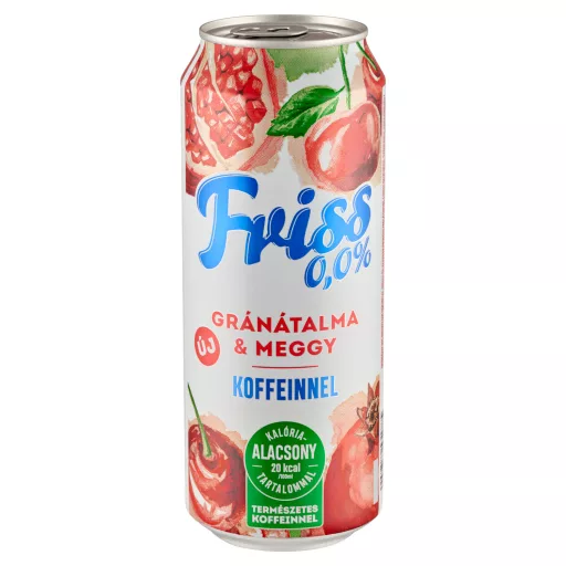 Borsodi Friss alkoholmentes sör 0,5L Zero gránátalma-meggy dobozos + 50Ft visszaváltási díj