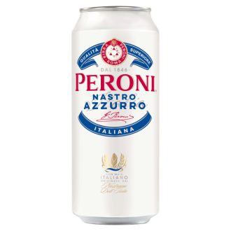 Peroni Nastro Azzurro minőségi világos sör 5% 0,5 l