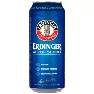  Erdinger szűretlen világos alkoholmentes búzasör