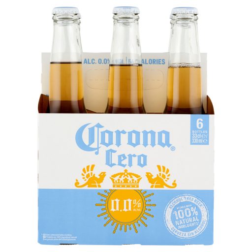 Corona Cero alkoholmentes sör 0,33l 0,0% palack + 50Ft visszaváltási díj