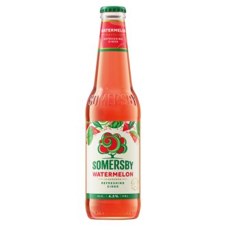   Somersby Watermelon cider almalé alapú szénsavas, alkoholos ital görögdinnye ízesítéssel 4,5% 330 ml