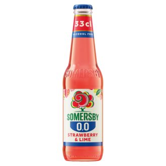 Somersby alkoholmentes almabor 0,33l Strawberry