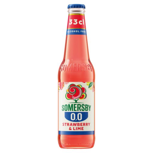 Somersby alkoholmentes almabor 0,33l Strawberry