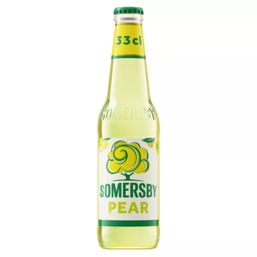 Somersby körte cider körtelé alapú szénsavas alkoholos ital 4,5% 330 ml