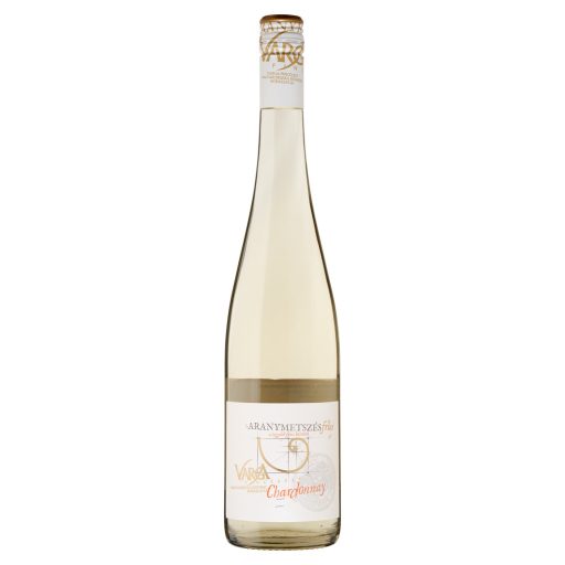 Varga Aranymetszés Friss Balatoni Chardonnay száraz fehér tájbor 11% 0,75 l