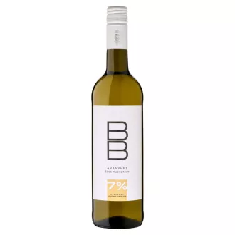   BB fehérbor 0,75l aranyhét muskotály + 50Ft visszaváltási díj