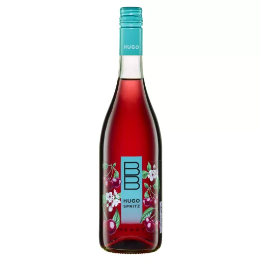 BB Hugo fehérbor alapú szénsavas ital 0,75l Meggy Spritz 