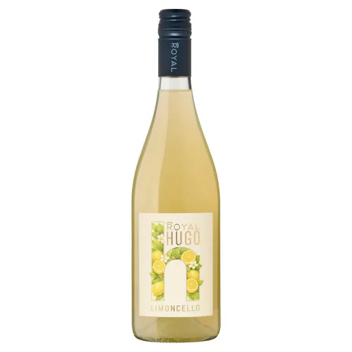 Royal Hugo Limoncello citrom ízű, szénsavas, ízesített boralapú koktél 7,3% 750 ml