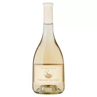   Szabó Pince Felső-Magyarországi Sárgamuskotály édes fehérbor 10,5% 750 ml