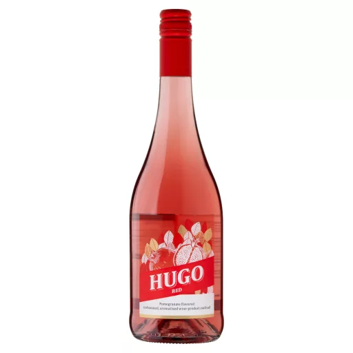 Hugo Red gránátalma ízű, szénsavas, ízesített boralapú koktél 7,3% 750 ml
