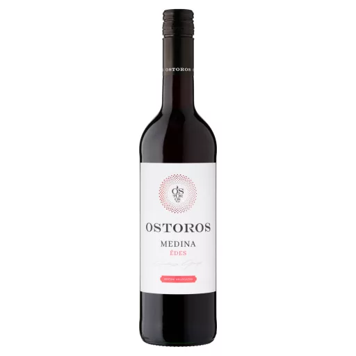 Ostorosbor Felső-Magyarországi Medina édes vörösbor 11% 750 ml