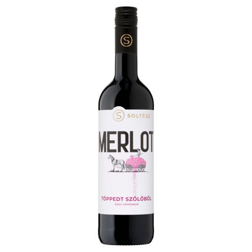 Soltész Felső-Magyarországi Merlot édes vörösbor 13% 750 ml