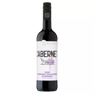   Soltész Egri Cabernet Sauvignon száraz vörösbor 14% 750 ml